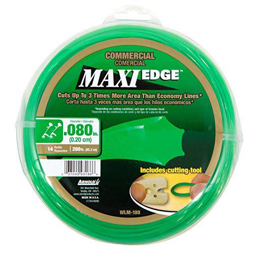 Arnold Maxi-Edge .08-Inch x 280-Foot Commercial Grade Trimmer Line - Grill Parts America