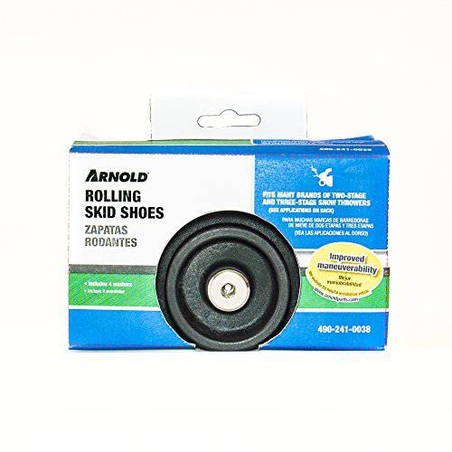 Arnold Universal Roller Skid Snow Thrower Shoes - Grill Parts America