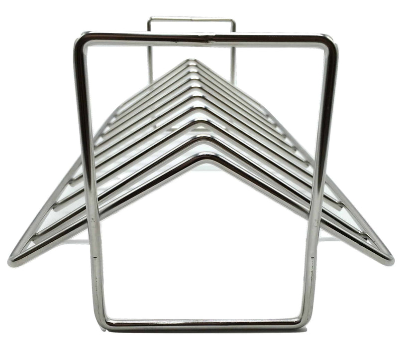 Aura Outdoor Products AOP-SVRP Stainless Steel Rib and Roasting Rack. Use with Big Green Egg - Grill Parts America