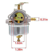 AUTOKAY Adjustable Carburetor for Tecumseh 8HP 9HP 10HP Snowblower Re#640349 640052 640054 640058 640058A - Grill Parts America