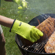 AYL Silicone Cooking Gloves - Heat Resistant Oven Mitt for Grilling, BBQ, Kitchen - Grill Parts America