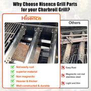 Heat Plates for Char-Broil Advantage 463344015 463432215