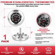 3" Temp Gauge for Dyna Glo,Master Forge,Cuisinart,Stok,Uniflame,Backyard