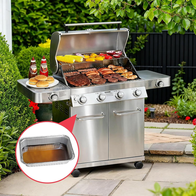20 Pack Drip Pans Liners for Most Monument Grills 24367 13762 Accessories