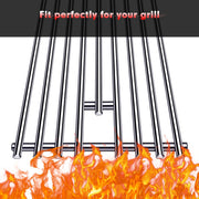 9MM 16517 Grill Grates Replacement for Bull Grill Replacement Parts, BBQ Bull Brahma 5 Burner 57568, 57569, 57568CE, 19” Lion Premium 40” 4 Burner L90000, 90000, 65073 Stainless Steel Grids