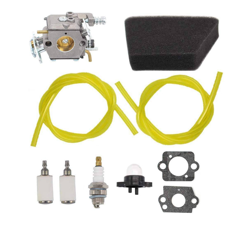 Carburetor Air Filter Carb Fuel Line Spark Plug Carb For Poulan Chainsaw Replace# 545081885 - Grill Parts America