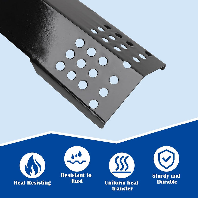 4 Pack Heat Plates for Monument 4-Burner, Porcelain Steel