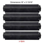 Char-Broil Gas Grill Replacement Rebuild Kit-Porcelain Coated Cast Iron Cooking Grill Grates and Porcelain Steel Heat Plates - Grill Parts America