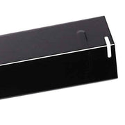 BBQ funland PH1591 (4-Pack) Porcelain Steel Heat Plate for Backyard Grill 15 inch Heat Shield Tent Flame Tamer Burner Cover - Grill Parts America