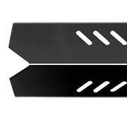 BBQ funland PH1591 (4-Pack) Porcelain Steel Heat Plate for Backyard Grill 15 inch Heat Shield Tent Flame Tamer Burner Cover - Grill Parts America