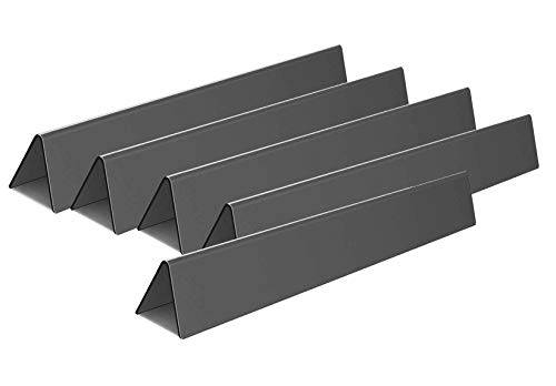BBQ funland PH7636 (5-Pack) Porcelain-Enameled Flavorizer Bars for Weber Spirit 300 Series S-310, E/S-320, E/S-330 Grill Parts with Front-Controls, 5-Pcs Flavor Replacements (15.3” x 2.6” x 2.5”) - Grill Parts America