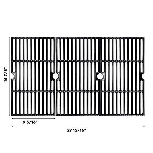 BBQMall Porcelain Enameled Cast Iron Grill Cooking Grates - Grill Parts America