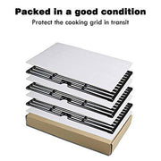BBQMall Porcelain Enameled Cast Iron Grill Cooking Grates - Grill Parts America