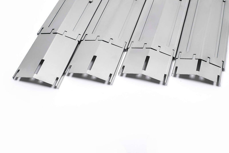 BBQration Universal Adjustable Stainless Steel Heat Plate Plate Shield, Heat Tent, Flavorizer Bar - Grill Parts America
