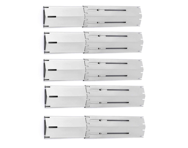 BBQration Universal Adjustable Stainless Steel Heat Plate Plate Shield, Heat Tent, Flavorizer Bar - Grill Parts America