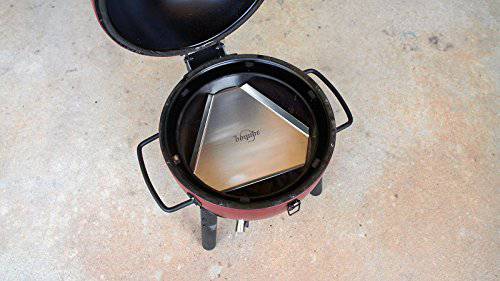BBQube Heat Deflector Drip Pan for Akorn Kamado Kooker - Thumbnail 3