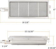 20505 Infrared Searing Burner for Bull Grill Replacement Parts for Bull Angus Brahma Lonestar Outlaw Renegade Bullet and Premium 7 Burner Grill Sear Burner for Bull BBQ Grill Accessories