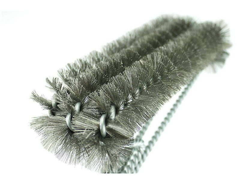 BEST BBQ Grill Brush Stainless Steel 18" Barbecue Cleaning Brush w/Wire Bristles & Soft Comfortable Handle - Grill Parts America
