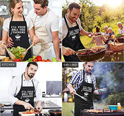 I'll Feed All You - Funny Aprons with 3 Pockets - Grill Parts America