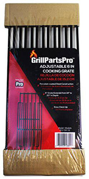 Brinkmann Grill Parts Pro Universal 30" Wide Replacement BBQ Grill Cooking Grates (5 Pack of 6 Inch Grates) - Grill Parts America