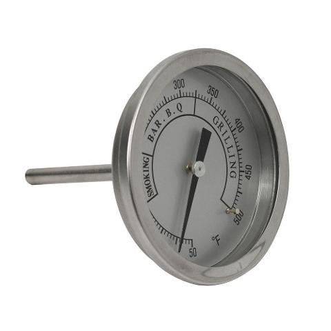 Brinkmann Grill Parts Pro Universal BBQ Grill Replacement Stainless Steel Premium Temperature Gauge - Grill Parts America