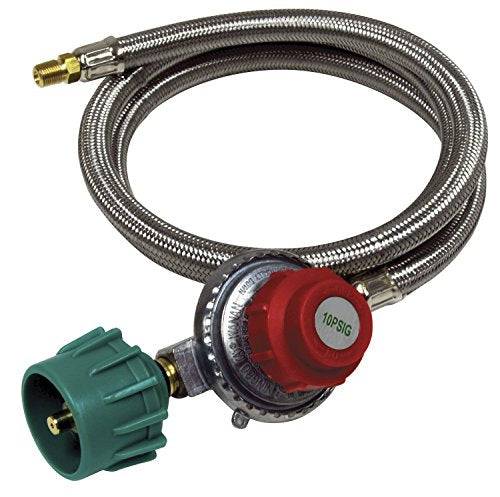 Brinkmann Replacment Stainles Steel Turkey Fryer Hose Hi Pressure - Grill Parts America
