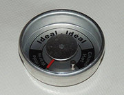 Brinkmann Upright Smoker Temperature Gauge All-In-One Round W/ tabs 072-0006-0 - Grill Parts America