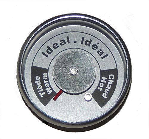 Brinkmann Upright Smoker Temperature Gauge All-In-One Round W/ tabs 072-0006-0 - Grill Parts America
