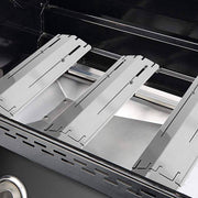 Set of 5 BBQ Gas Grill Pocelain Coated Steel Heat Plates for Brinkmann and Charmglow Grill models - Grill Parts America