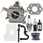 Butom MS170 Carburetor with Air Filter Tune Up Kit for Stihl 017 018 MS180 MS180C MS170C Chainsaw C1Q-S57A 1130 120 0603 - Grill Parts America