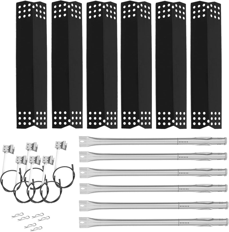 Replacement Parts Kit for Expert Grill 6 Burner 720-0969G 720-0969GA, Heat Shield and Burner Kit for Expert Grill Parts 720-0969, Expert Grill Replacement Parts 6 Burner XG1136207123005