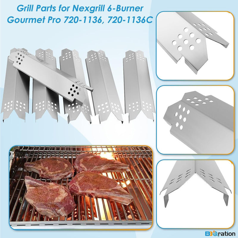 Grill Replacement Parts Kit for Nexgrill 6 Burner Grill 720-1136 720-1136C