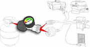 Camco Propane Gauge/Leak Detector, Type 1 Connection for Gas Grills, RVs and Boats - 59023 - Grill Parts America