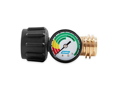 Camco Propane Gauge/Leak Detector, Type 1 Connection for Gas Grills, RVs and Boats - 59023 - Grill Parts America