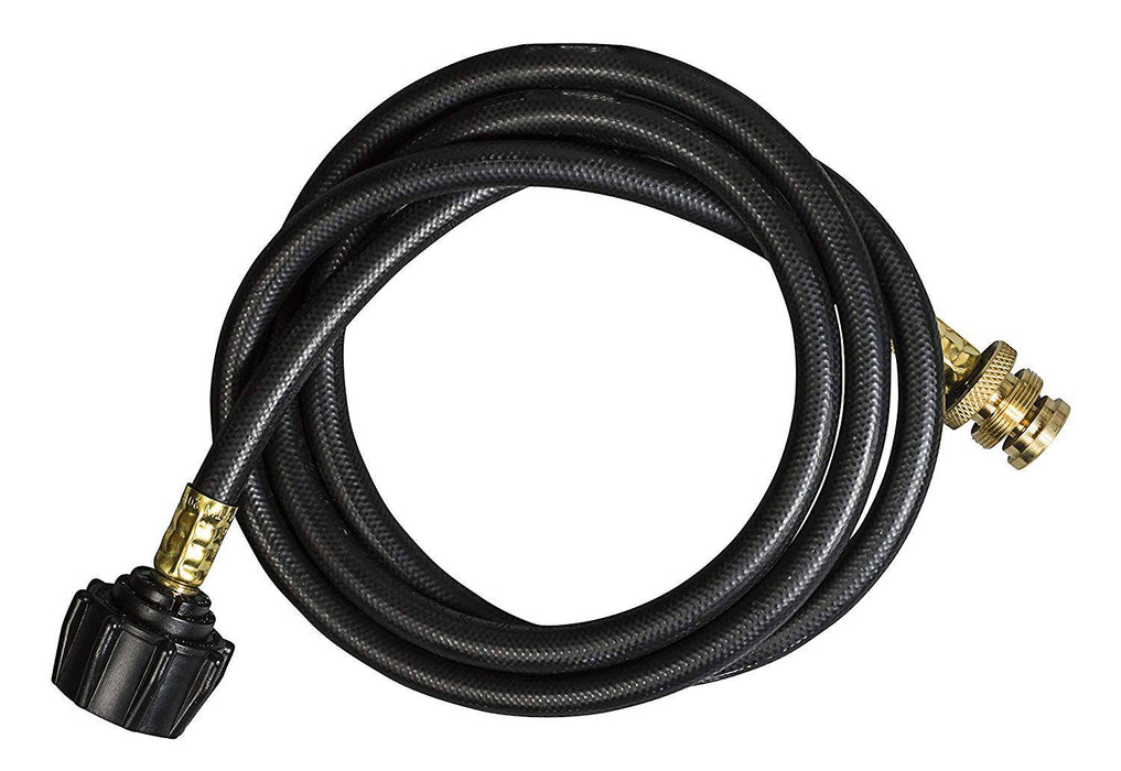 Martin 6 Foot Bulk Rubber Tank Hose Adapter for Use with Disposable Bottle Regulators CSA Certified - Grill Parts America