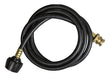 Martin 6 Foot Bulk Rubber Tank Hose Adapter for Use with Disposable Bottle Regulators CSA Certified - Grill Parts America