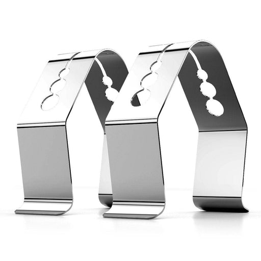 CAPPEC Universal A Style Meat Thermometer Probe Clip Holder Ambient Temperature Readings BBQ Smoker Oven Grill,Set of 2 - Grill Parts America