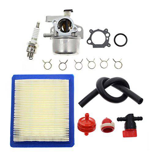 Carbhub Carburetor Replacement for Briggs & Stratton 799866 790845 799871 796707 794304 12H800 Engine Toro Craftsman Lawn Mower Carb Toro 22" Recycler with Air Filter Spark Plug Primer Bulb - Grill Parts America