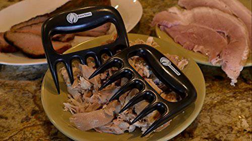 Cave Tools Meat Claws For Shredding Pulled Pork & Chicken - BBQ Grill Accessories In Gun Metal