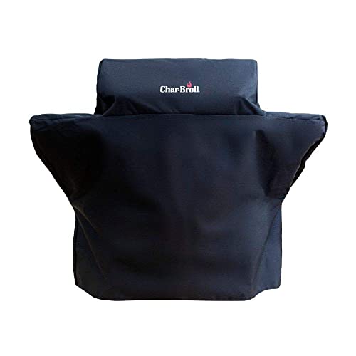 Char-Broil 140004 140 004-Premium 3 Burner Gas Barbecue Grill, Black. Barbeque Cover, 51.8 x 28.7 x 7.5 cm, Grey - Grill Parts America