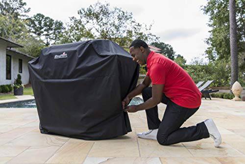 Char-Broil Universal 3-4 Burner Gas Barbecue Grill Cover, Black. - Grill Parts America