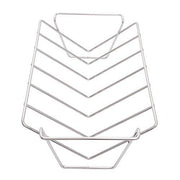 Char-Broil 1944364R04 Grill Plus Rib & Roast Rack, 4.5x13.75x4.39, Silver - Grill Parts America