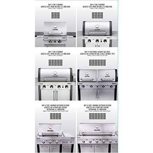 Char-Broil 3297527R04 TRU-Infrared Replacement Grate & Emitter, Gray - Grill Parts America
