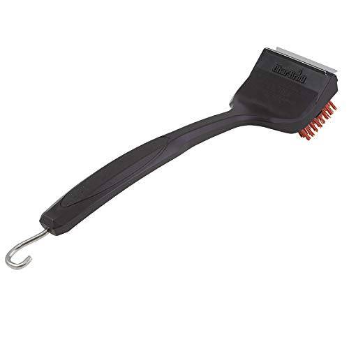 Char-Broil 8666894 SAFER Replaceable Head Nylon Bristle Grill Brush with Cool Clean Technology, One Size - Grill Parts America