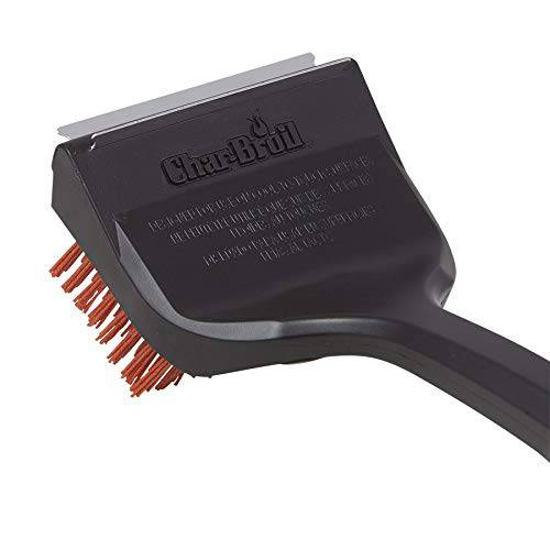Char-Broil 8666894 SAFER Replaceable Head Nylon Bristle Grill Brush with Cool Clean Technology, One Size - Grill Parts America