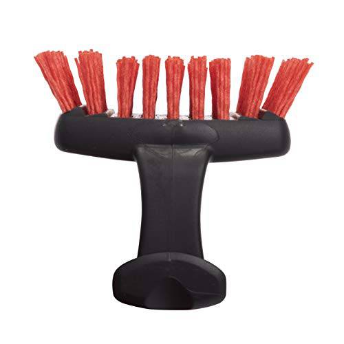 Char-Broil 9756273R06 Cool-Clean Handheld Brush, Red - Grill Parts America