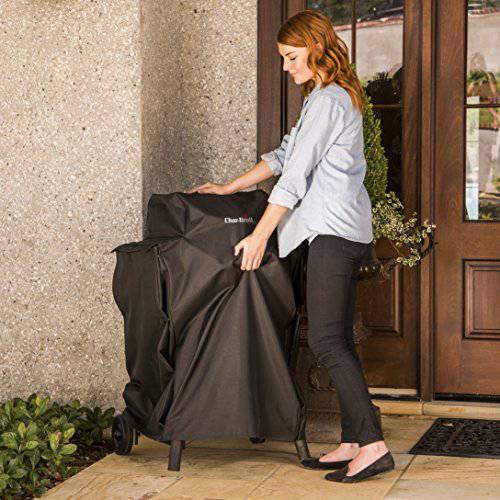 Char-Broil Patio Bistro Cover, with Side Shelves, Compatible with Models 17602047 17602048 17602066 - Grill Parts America