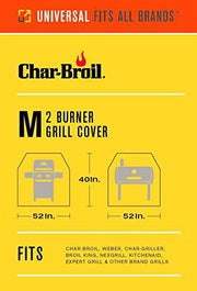 Char Broil Performance Grill Cover, 2 Burner: Medium - Grill Parts America