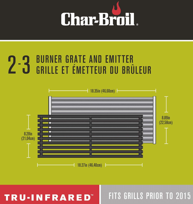 Char-Broil Tru-Infrared Replacement Grate and Emitter for 2 and 3 Burner Grills prior to 2015 - Grill Parts America