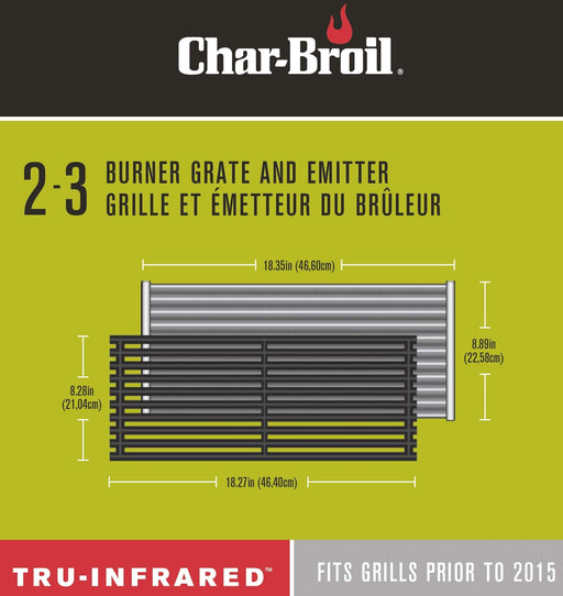 Char-Broil Tru-Infrared Replacement Grate and Emitter for 2 and 3 Burner Grills prior to 2015 - Grill Parts America